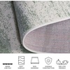 SAFAVIEH Area Rug 8×10 – Adirondack Collection – Large – Sage & Cream, Modern Wave Design, Non-Shedding & Easy to Clean, Ideal for Living Room, Bedroom, Dining Space (ADR125X)(Ivory/Sage)