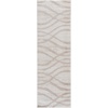 SAFAVIEH Area Rug 8×10 – Adirondack Collection – Large – Sage & Cream, Modern Wave Design, Non-Shedding & Easy to Clean, Ideal for Living Room, Bedroom, Dining Space (ADR125X)(Beige/Taupe)