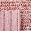 SAFAVIEH Area Rug 8×10 – Aspen Shag Collection – Large – White & Beige, Handmade Wool, 1-inch Thick Ideal for Living Room, Bedroom, Office, Dining Space (SG640A)(Pink)