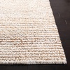 SAFAVIEH Area Rug 8×10 – Aspen Shag Collection – Large – White & Beige, Handmade Wool, 1-inch Thick Ideal for Living Room, Bedroom, Office, Dining Space (SG640A)(White/Beige)