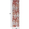 SAFAVIEH Area Rug 8×10 – Aston Collection – Large – Navy & Grey, Modern Abstract Design, Non-Shedding & Easy Cleaning, Ideal for Living Room, Bedroom, Office, Dining Space (ASN710N)(Red/Grey)