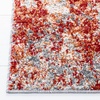 SAFAVIEH Area Rug 8×10 – Aston Collection – Large – Navy & Grey, Modern Abstract Design, Non-Shedding & Easy Cleaning, Ideal for Living Room, Bedroom, Office, Dining Space (ASN710N)(Red/Grey)