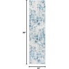 SAFAVIEH Area Rug 8×10 – Aston Collection – Large – Navy & Grey, Modern Abstract Design, Non-Shedding & Easy Cleaning, Ideal for Living Room, Bedroom, Office, Dining Space (ASN710N)(Ivory/Blue)