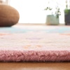 SAFAVIEH Area Rug 8×10 – Bellagio Collection – Large – Blue & Pink, Handmade Wool, Medallion Design, Ideal for Living Room, Bedroom, Office, Dining Space (BLG535M)(Blue/Pink)