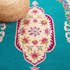 SAFAVIEH Area Rug 8×10 – Bellagio Collection – Large – Blue & Pink, Handmade Wool, Medallion Design, Ideal for Living Room, Bedroom, Office, Dining Space (BLG535M)(Blue/Pink)