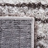 SAFAVIEH Area Rug 8×10 – Berber Shag Collection – Large – Blue Rust & Ivory, Modern Design, Non-Shedding & Easy Cleaning, Plush Thick Pile, Ideal for Living Room, Bedroom, Dining Space (BER571A)(Grey/Dark Grey)