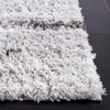 SAFAVIEH Area Rug 8×10 – Berber Shag Collection – Large – Grey & Light Grey, Modern Design, Non-Shedding & Easy Cleaning, Plush Thick Pile, Ideal for Living Room, Bedroom, Dining Space (BER541F)(Grey/Light Grey)