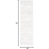 SAFAVIEH Area Rug 8×10 – Berber Shag Collection – Large – Ivory & Beige, Modern Design, Non-Shedding & Easy Cleaning, Plush Thick Pile, Ideal for Living Room, Bedroom, Dining Space (BER563A)(Ivory/Light Grey)