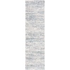 SAFAVIEH Area Rug 8×10 – Berber Shag Collection – Large – Ivory & Beige, Modern Design, Non-Shedding & Easy Cleaning, Plush Thick Pile, Ideal for Living Room, Bedroom, Dining Space (BER563A)(Ivory/Light Aqua)