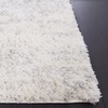 SAFAVIEH Area Rug 8×10 – Berber Shag Collection – Large – Ivory & Beige, Modern Design, Non-Shedding & Easy Cleaning, Plush Thick Pile, Ideal for Living Room, Bedroom, Dining Space (BER563A)(Ivory/Light Grey)