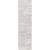 SAFAVIEH Area Rug 8×10 – Berber Shag Collection – Large – Ivory & Beige, Modern Design, Non-Shedding & Easy Cleaning, Plush Thick Pile, Ideal for Living Room, Bedroom, Dining Space (BER563A)(Grey/Ivory)
