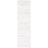 SAFAVIEH Area Rug 8×10 – Berber Shag Collection – Large – Ivory & Beige, Modern Design, Non-Shedding & Easy Cleaning, Plush Thick Pile, Ideal for Living Room, Bedroom, Dining Space (BER563A)(Ivory/Light Grey)