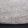 SAFAVIEH Area Rug 8×10 – Berber Shag Collection – Large – Ivory & Beige, Modern Design, Non-Shedding & Easy Cleaning, Plush Thick Pile, Ideal for Living Room, Bedroom, Dining Space (BER563A)(Grey/Ivory)
