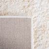 SAFAVIEH Area Rug 8×10 – Berber Shag Collection – Large – Ivory & Beige, Modern Design, Non-Shedding & Easy Cleaning, Plush Thick Pile, Ideal for Living Room, Bedroom, Dining Space (BER563A)(Ivory/Beige)