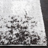 SAFAVIEH Area Rug 8×10 – Berber Shag Collection – Large – Light Grey & Dark Grey, Modern Design, Non-Shedding & Easy Cleaning, Plush Thick Pile, Ideal for Living Room, Bedroom, Dining Space (BER555F)(Light Grey/Dark Grey)