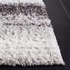 SAFAVIEH Area Rug 8×10 – Berber Shag Collection – Large – Light Grey & Grey, Modern Stripe Design, Non-Shedding & Easy Cleaning, Plush Thick Pile, Ideal for Living Room, Bedroom, Dining (BER561F)(Light Grey/Grey)