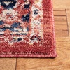 SAFAVIEH Area Rug 8×10 – Charleston Collection – Large – Navy & Creme, Oriental Distressed Design, Non-Shedding & Easy Cleaning, Ideal for Living Room, Bedroom, Office, Dining Space (CHL411N)(Red/Ivory)
