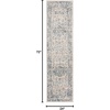 SAFAVIEH Area Rug 8×10 – Charleston Collection – Large – Navy & Creme, Oriental Distressed Design, Non-Shedding & Easy Cleaning, Ideal for Living Room, Bedroom, Office, Dining Space (CHL411N)(Ivory/Navy)
