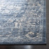 SAFAVIEH Area Rug 8×10 – Charleston Collection – Large – Navy & Creme, Oriental Distressed Design, Non-Shedding & Easy Cleaning, Ideal for Living Room, Bedroom, Office, Dining Space (CHL411N)(Navy/Creme)