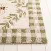 SAFAVIEH Area Rug 8×10 – Chelsea Collection – Large – Ivory & Green, Hand-Hooked Wool, French Country Design, Ideal for Living Room, Bedroom, Office, Dining Space (HK55A)(Ivory/Green)