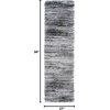 SAFAVIEH Area Rug 8×10 – Cloud Shag Collection – Large – Grey & Blue, Modern Design, Non-Shedding & Easy Cleaning, Ultra Plush Thick Pile, Ideal for Living Room, Bedroom, Dining Space (CLD111F)(Grey/Blue)