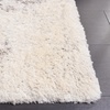 SAFAVIEH Area Rug 8×10 – Cloud Shag Collection – Large – Grey & Blue, Modern Design, Non-Shedding & Easy Cleaning, Ultra Plush Thick Pile, Ideal for Living Room, Bedroom, Dining Space (CLD110F)(Ivory/Grey)