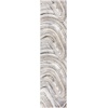 SAFAVIEH Area Rug 8×10 – Cyrus Shag Collection – Large – Ivory & Grey, Modern Abstract Design, Non-Shedding & Easy Cleaning, Ideal for Living Room, Bedroom, Office, Dining Space (CYR132A)(Ivory/Grey)