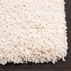 SAFAVIEH Area Rug 8×10 – Evolution Shag Collection – Large – Grey, Solid Design, Non-Shedding & Easy Cleaning, Ultra Plush Thick Pile, Ideal for Living Room, Bedroom, Dining Space (EVO520F)(Ivory)
