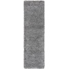 SAFAVIEH Area Rug 8×10 – Evolution Shag Collection – Large – Grey, Solid Design, Non-Shedding & Easy Cleaning, Ultra Plush Thick Pile, Ideal for Living Room, Bedroom, Dining Space (EVO520F)(Dark Grey)