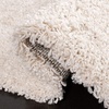 SAFAVIEH Area Rug 8×10 – Evolution Shag Collection – Large – Grey, Solid Design, Non-Shedding & Easy Cleaning, Ultra Plush Thick Pile, Ideal for Living Room, Bedroom, Dining Space (EVO520F)(Ivory)