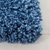 SAFAVIEH Area Rug 8×10 – Evolution Shag Collection – Large – Grey, Solid Design, Non-Shedding & Easy Cleaning, Ultra Plush Thick Pile, Ideal for Living Room, Bedroom, Dining Space (EVO520F)(Blue)