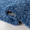 SAFAVIEH Area Rug 8×10 – Evolution Shag Collection – Large – Grey, Solid Design, Non-Shedding & Easy Cleaning, Ultra Plush Thick Pile, Ideal for Living Room, Bedroom, Dining Space (EVO520F)(Blue)