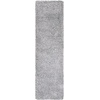 SAFAVIEH Area Rug 8×10 – Evolution Shag Collection – Large – Grey, Solid Design, Non-Shedding & Easy Cleaning, Ultra Plush Thick Pile, Ideal for Living Room, Bedroom, Dining Space (EVO520F)(Grey)