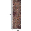 SAFAVIEH Area Rug 8×10 – Fiesta Shag Collection – Large – Multi, Modern Abstract Design, Non-Shedding & Easy Cleaning, Ideal for Living Room, Bedroom, Dining Space (FSG360M)(Multi Color)