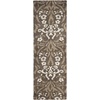 SAFAVIEH Area Rug 8×10 – Florida Shag Collection – Large – Smoke & Beige, Floral Design, Non-Shedding & Easy Cleaning, Plush Thick Pile, Ideal for Living Room, Bedroom, Dining Space (SG457-7913)(Smoke/Beige)