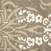 SAFAVIEH Area Rug 8×10 – Florida Shag Collection – Large – Smoke & Beige, Floral Design, Non-Shedding & Easy Cleaning, Plush Thick Pile, Ideal for Living Room, Bedroom, Dining Space (SG457-7913)(Smoke/Beige)