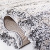 SAFAVIEH Area Rug 8×10 – Fontana Shag Collection – Large – Grey & Ivory, Modern Design, Non-Shedding & Easy Cleaning, Ultra Plush Thick Pile, Ideal for Living Room, Bedroom, Dining Space (FNT856G)