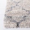 SAFAVIEH Area Rug 8×10 – Fontana Shag Collection – Large – Grey & Ivory, Modern Design, Non-Shedding & Easy Cleaning, Ultra Plush Thick Pile, Ideal for Living Room, Bedroom, Dining Space (FNT888F)(Grey/Ivory)
