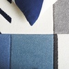 SAFAVIEH Area Rug 8×10 – Hollywood Collection – Large – Ivory & Peacock Blue, Mid-Century Modern Design, Non-Shedding & Easy Cleaning, Ideal for Living Room, Bedroom, Office, Dining Space (HLW709B)(Ivory/Blue)