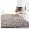 SAFAVIEH Area Rug 8×10 – Hudson Shag Collection – Large – Grey & Ivory, Modern Design, Non-Shedding & Easy Cleaning, Ultra Plush Thick Pile, Ideal for Living Room, Bedroom, Dining Space (SGH297F)(Grey/Ivory)