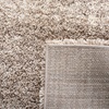 SAFAVIEH Area Rug 8×10 – Hudson Shag Collection – Large – Ivory & Beige, Non-Shedding & Easy Cleaning, Ultra Plush Thick Pile, Ideal for Living Room, Bedroom, Dining Space (SGH204A)(Ivory/Beige)