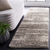 SAFAVIEH Area Rug 8×10 – Hudson Shag Collection – Large – Ivory & Dark Grey, Non-Shedding & Easy Cleaning, Ultra Plush Thick Pile, Ideal for Living Room, Bedroom, Dining Space (SGH212A)(Ivory/Grey)