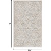 SAFAVIEH Area Rug 8×10 – Isabella Collection – Large – Cream & Beige, Oriental Design, Non-Shedding & Easy Cleaning, Ideal for Living Room, Bedroom, Office, Dining Space (ISA912A)(Cream/Beige)
