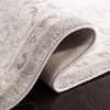 SAFAVIEH Area Rug 8×10 – Isabella Collection – Large – Cream & Beige, Oriental Design, Non-Shedding & Easy Cleaning, Ideal for Living Room, Bedroom, Office, Dining Space (ISA912A)(Grey/Dark Grey)