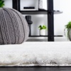 SAFAVIEH Area Rug 8×10 – Jasmine Shag Collection – Large – Light Grey & Ivory, Non-Shedding & Easy Cleaning, Ultra Plush Thick Pile, Ideal for Living Room, Bedroom, Dining Space (JSM100F)(Ivory/Light Grey)