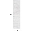 SAFAVIEH Area Rug 8×10 – Jasmine Shag Collection – Large – Light Grey & Ivory, Non-Shedding & Easy Cleaning, Ultra Plush Thick Pile, Ideal for Living Room, Bedroom, Dining Space (JSM100F)(Ivory/Light Grey)