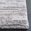 SAFAVIEH Area Rug 8×10 – Jasmine Shag Collection – Large – Light Grey & Ivory, Non-Shedding & Easy Cleaning, Ultra Plush Thick Pile, Ideal for Living Room, Bedroom, Dining Space (JSM100F)(Ivory/Grey)