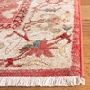 SAFAVIEH Area Rug 8×10 – Kashan Collection – Large – Beige & Taupe, Traditional Oriental Design, Non-Shedding & Easy Cleaning, Ideal for Living Room, Bedroom, Office, Dining Space (KSN303K)(Red/Beige)