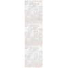 SAFAVIEH Area Rug 8×10 – Lindsay Shag Collection – Large – Grey & Ivory Beige, Non-Shedding & Easy Cleaning, Ultra Plush Thick Pile, Ideal for Living Room, Bedroom, Dining Space (LNS552F)(Grey/Ivory Beige)