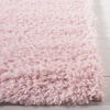 SAFAVIEH Area Rug 8×10 – Madrid Shag Collection – Large – Charcoal, Solid Pattern, Non-Shedding & Easy Cleaning, Ultra Plush Thick Pile, Ideal for Living Room, Bedroom, Dining Space (MDG256H)(Blush)
